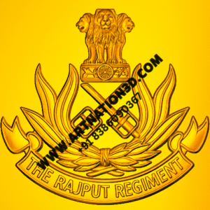 Rajput Regiment Indian Army Emblem Relief Design