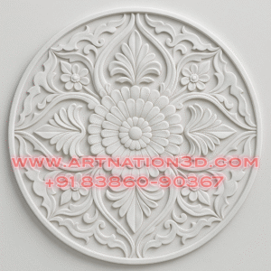 www.artnation3d.com circle ornament design