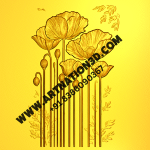 Floral Harmony | Vertical Garden Panel Design