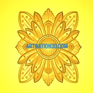 Screenshot 2025-08-01 185109 Floral Mandala 3D Design | CNC STL File for Ceiling Medallion, Wall Art & Furniture Decoration