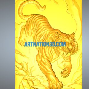 Screenshot 2025-08-20 085339 Roaring Tiger 3D Model | CNC STL Design for Wall Art & Decorative Panels