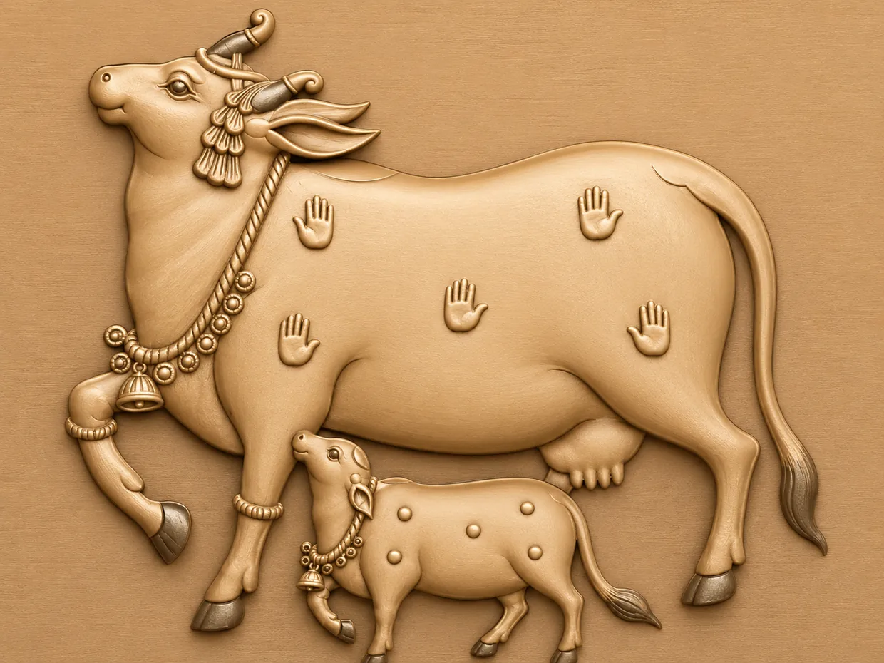 Sacred Cow and Nursing Calf Relief