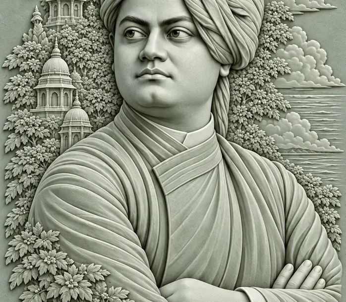 Swami Vivekananda Heritage Portrait