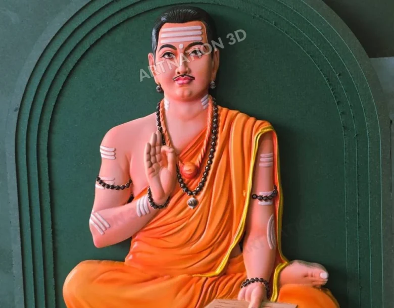 Seated Spiritual Teacher Sculpture – Colour Finish